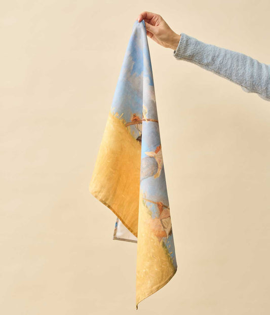 Anna Ancher Tea Towel Harvesters