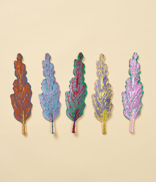 Leather Tree Hugger Bookmark
