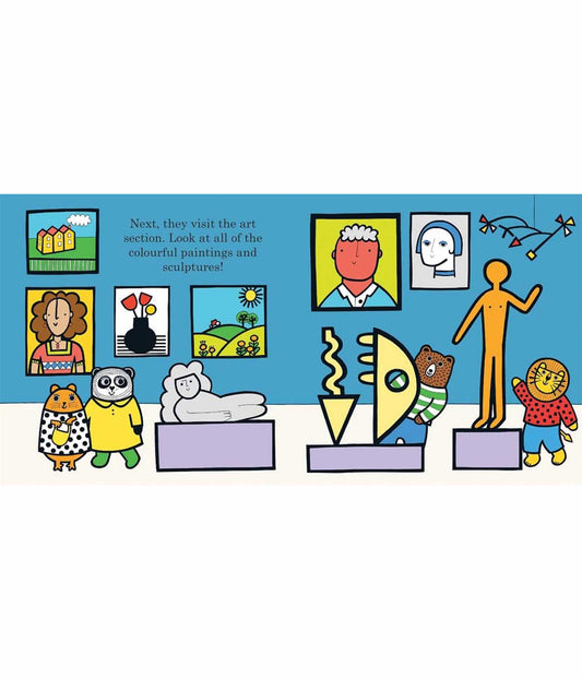 Brown Bear Goes To The Museum