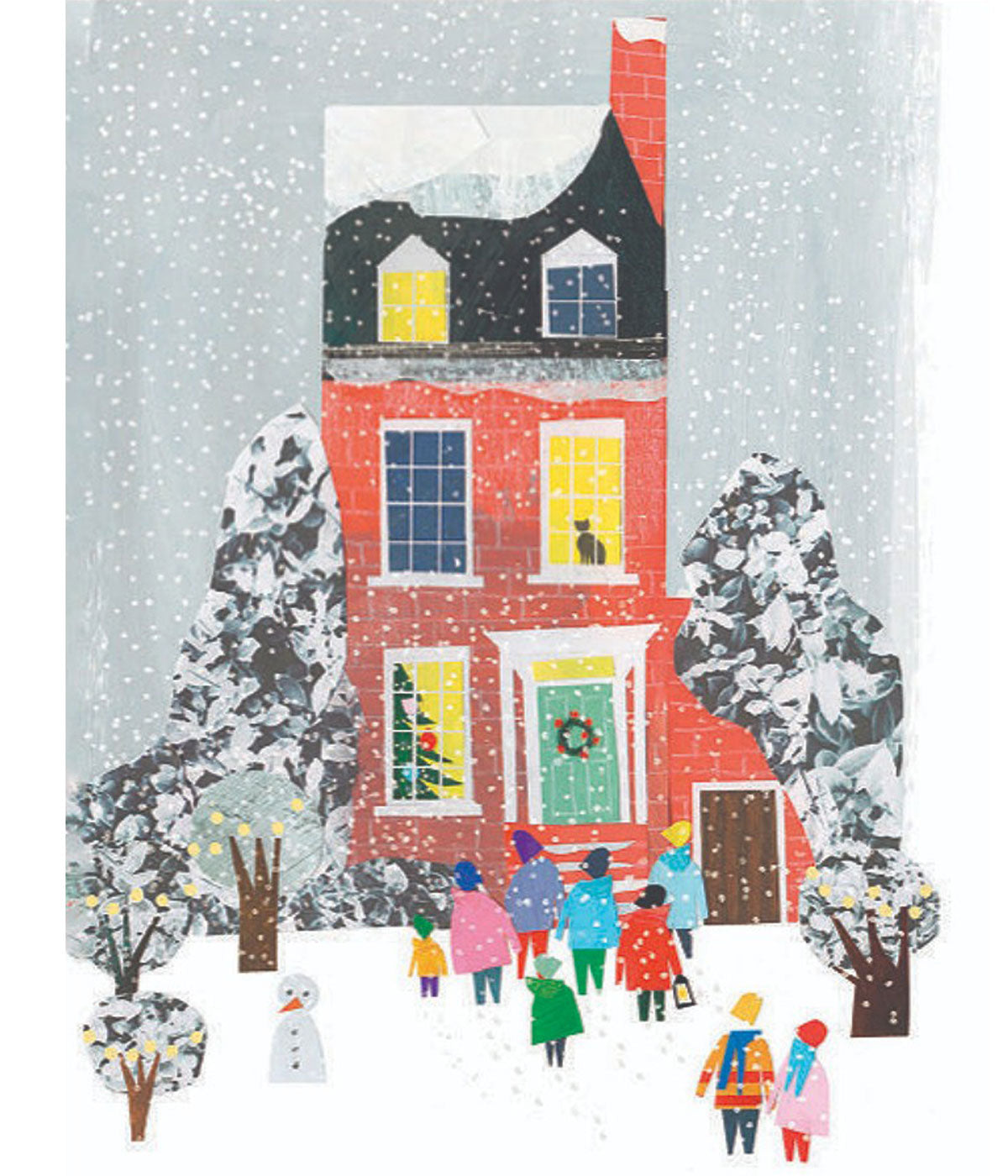 Robin Carol Singers Christmas Card Pack of 6