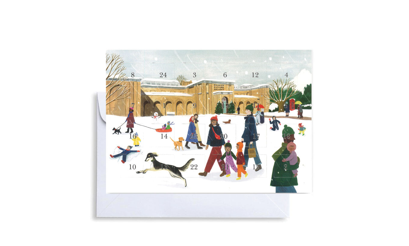Dulwich Picture Gallery Advent Calendar Card