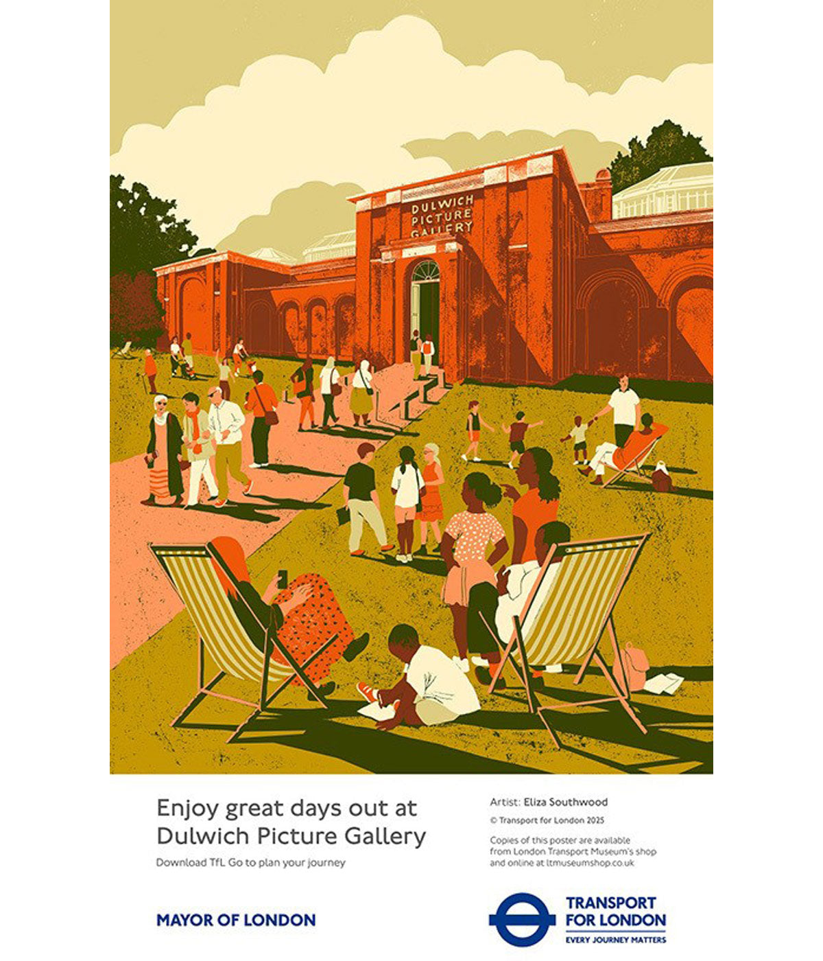 First Edition Eliza Southwood Dulwich Picture Gallery Print