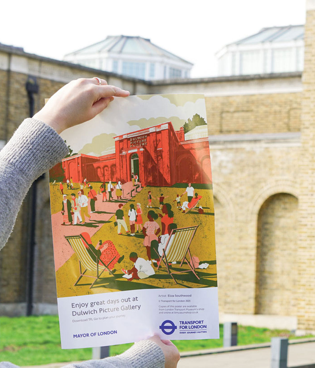 First Edition Eliza Southwood Dulwich Picture Gallery Print