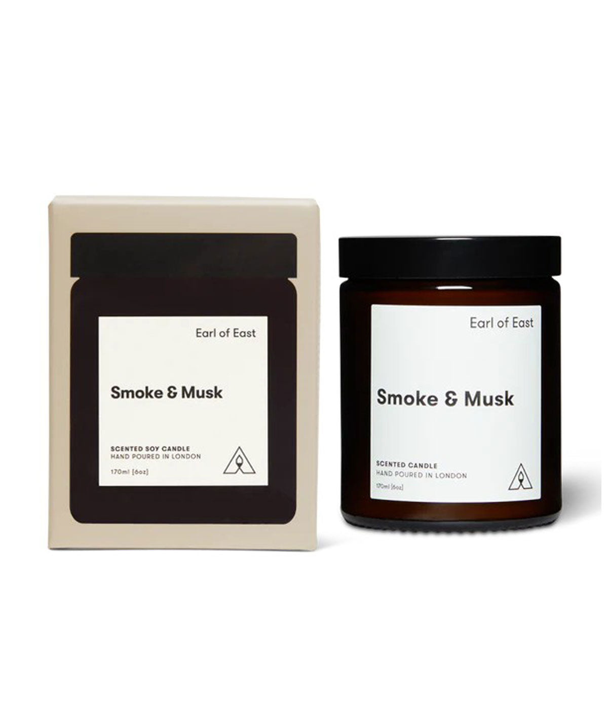 Smoke and Musk Soy Wax Candle 170ml