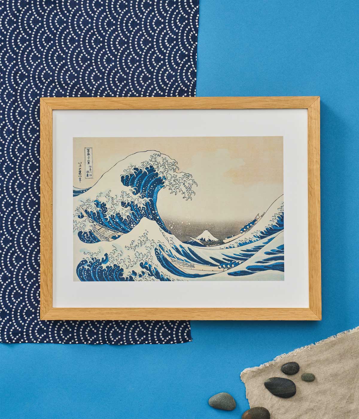 Hokusai Mini Print Under the Wave off Kanagawa