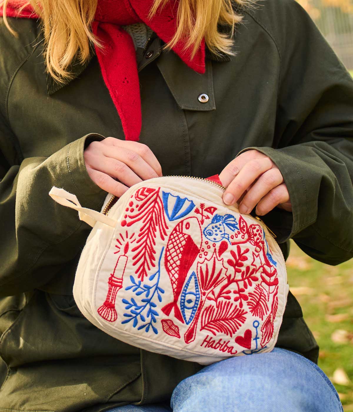 Habiba Make Up Clutch