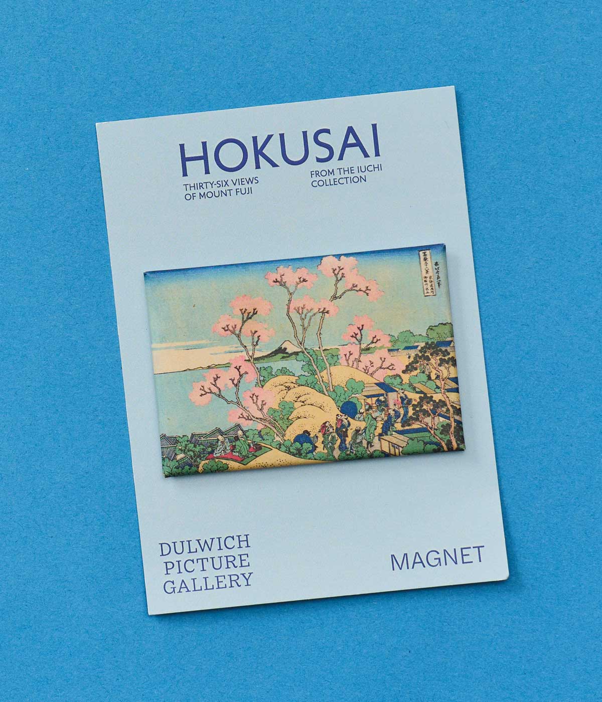Hokusai Magnet Fuji from Gotenyama, at Shinagawa..