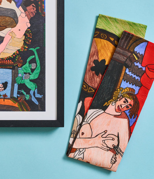 IntoArt x DPG Tea Towel