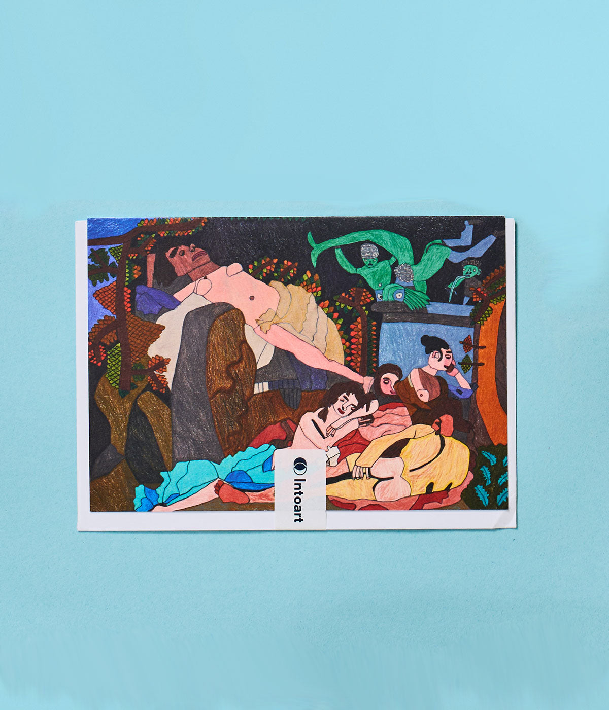 IntoArt x DPG Stanley Galton Greetings Card