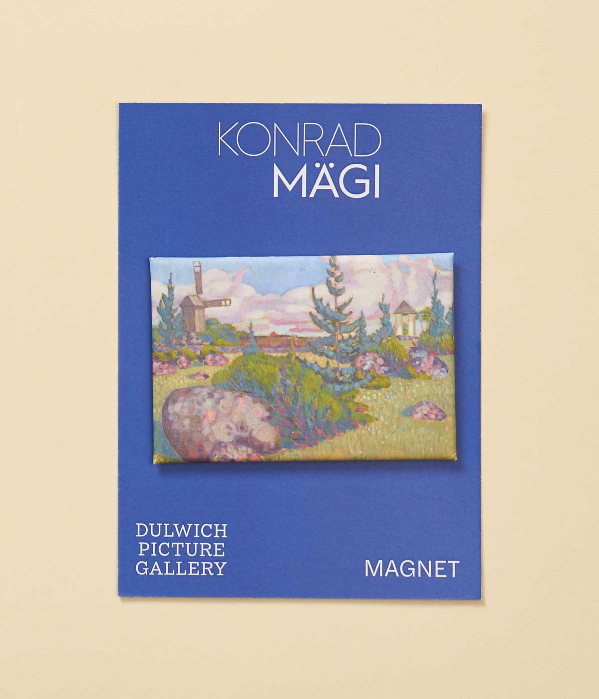 Konrad Mägi Magnet Landscape with a Windmill (Saaremaa)