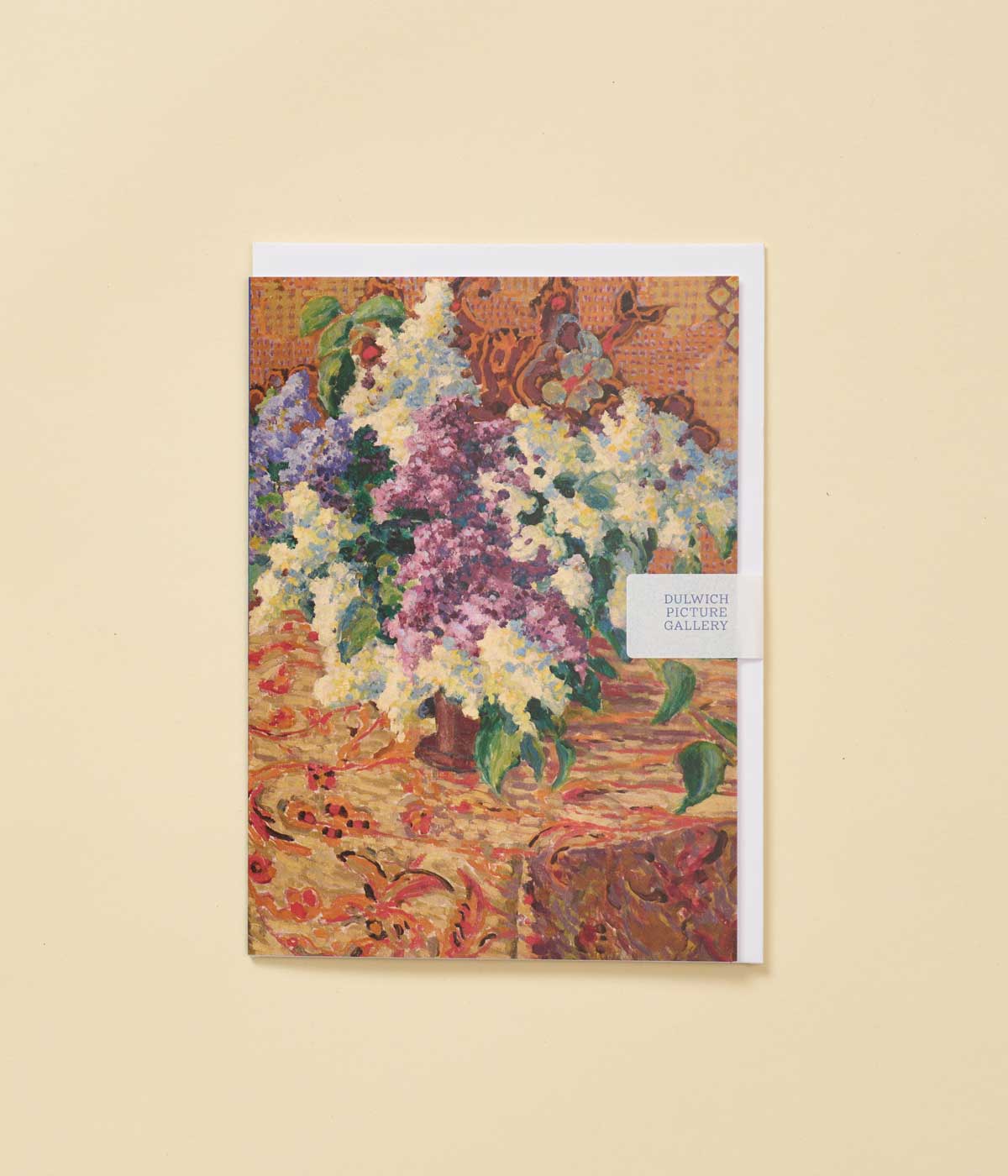 Konrad Mägi Greetings Card Lilacs