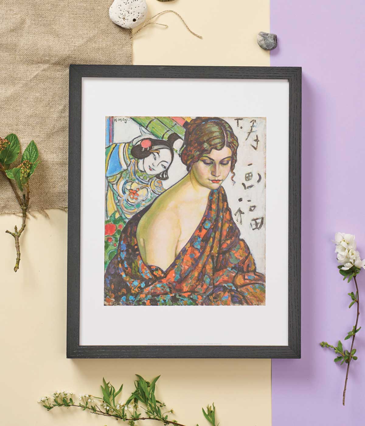 Konrad Mägi Print Portrait of a Lady