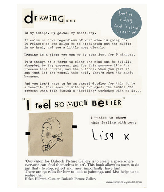 Lisa Stickley x DPG Doodle Book