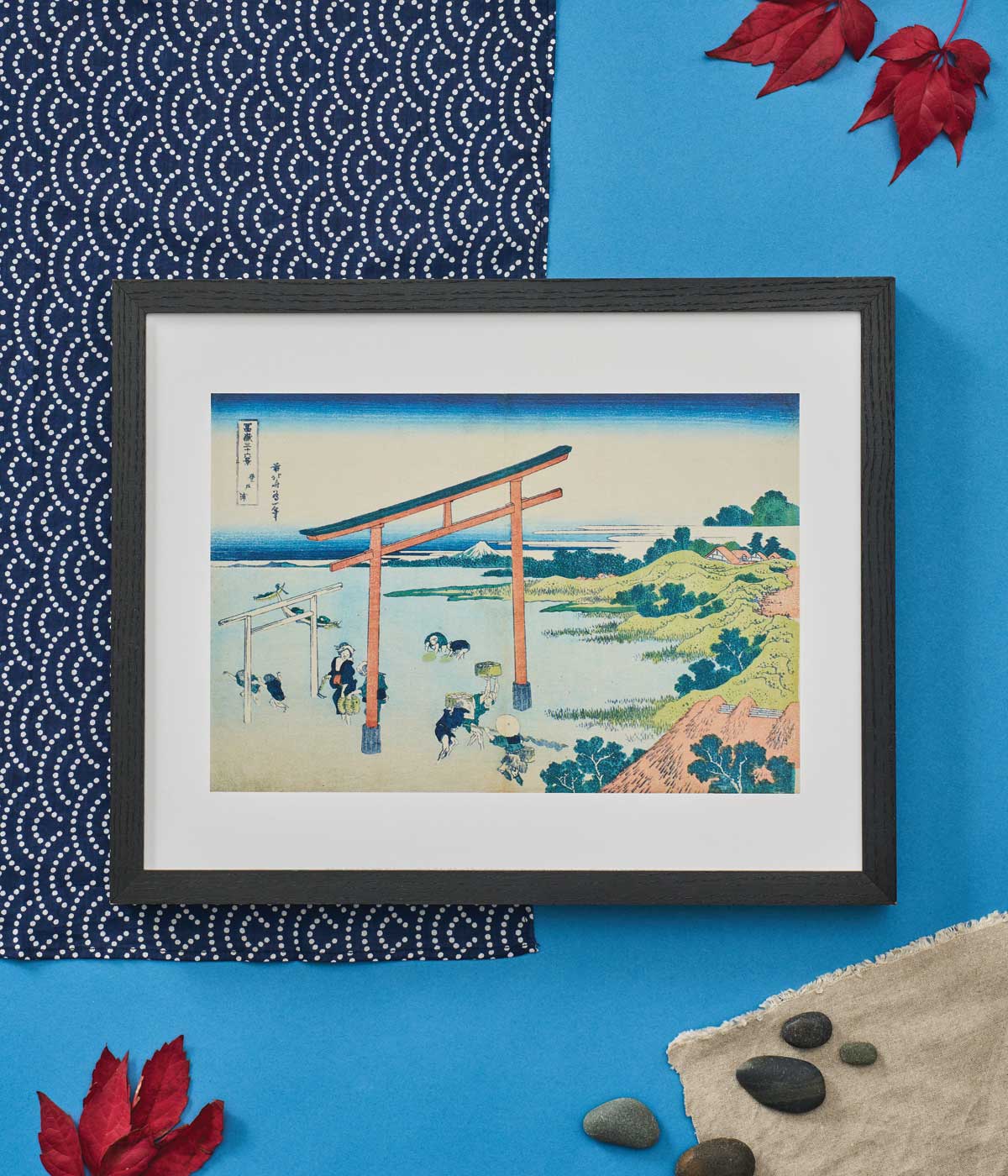 Hokusai Mini Print Nobuto Bay
