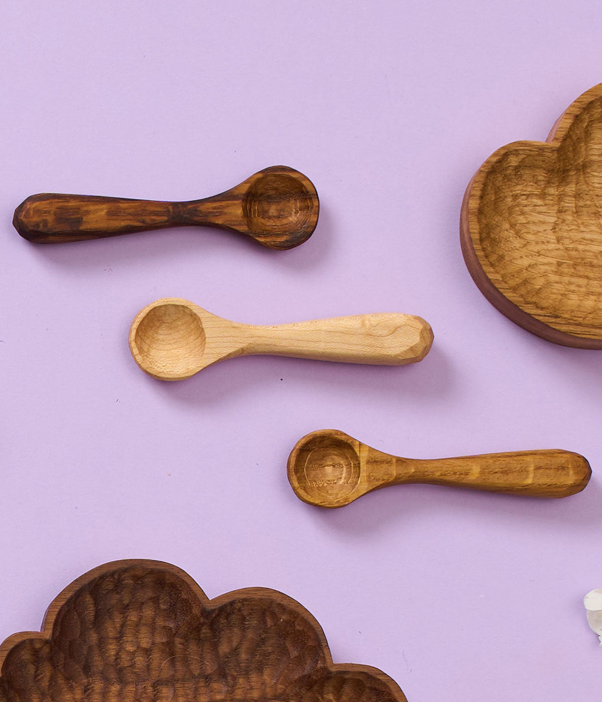 Mini Wooden Salt Spoon
