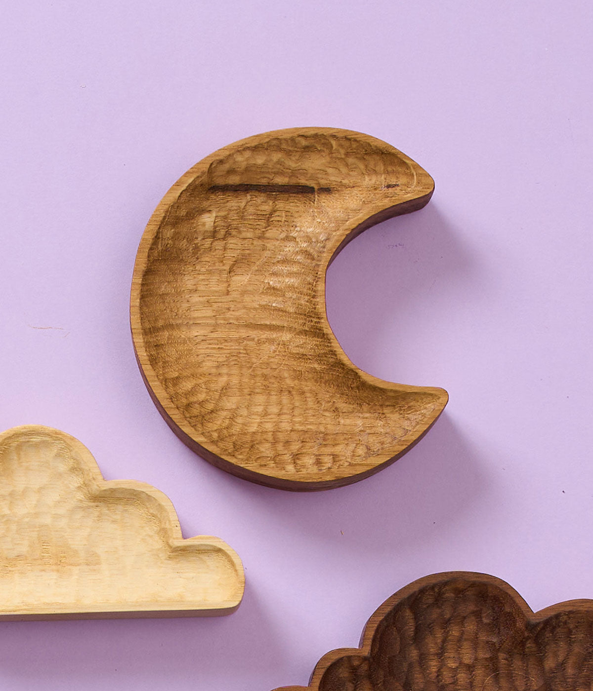 Wooden Moon Dish