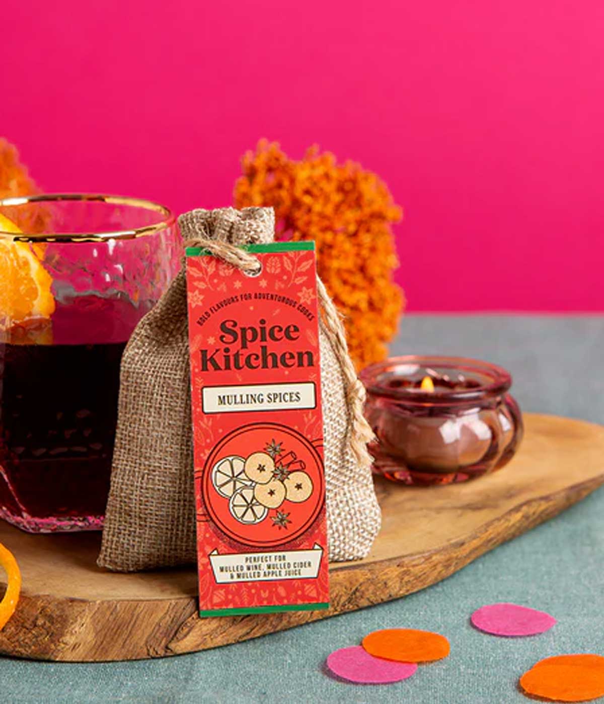 Mulling Spices Hessian Bag Kit 2 x 10g