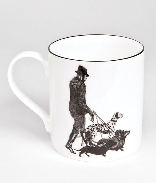 Brick House Design x DPG Bone China The Dog Show Tirzah Garwood Mug
