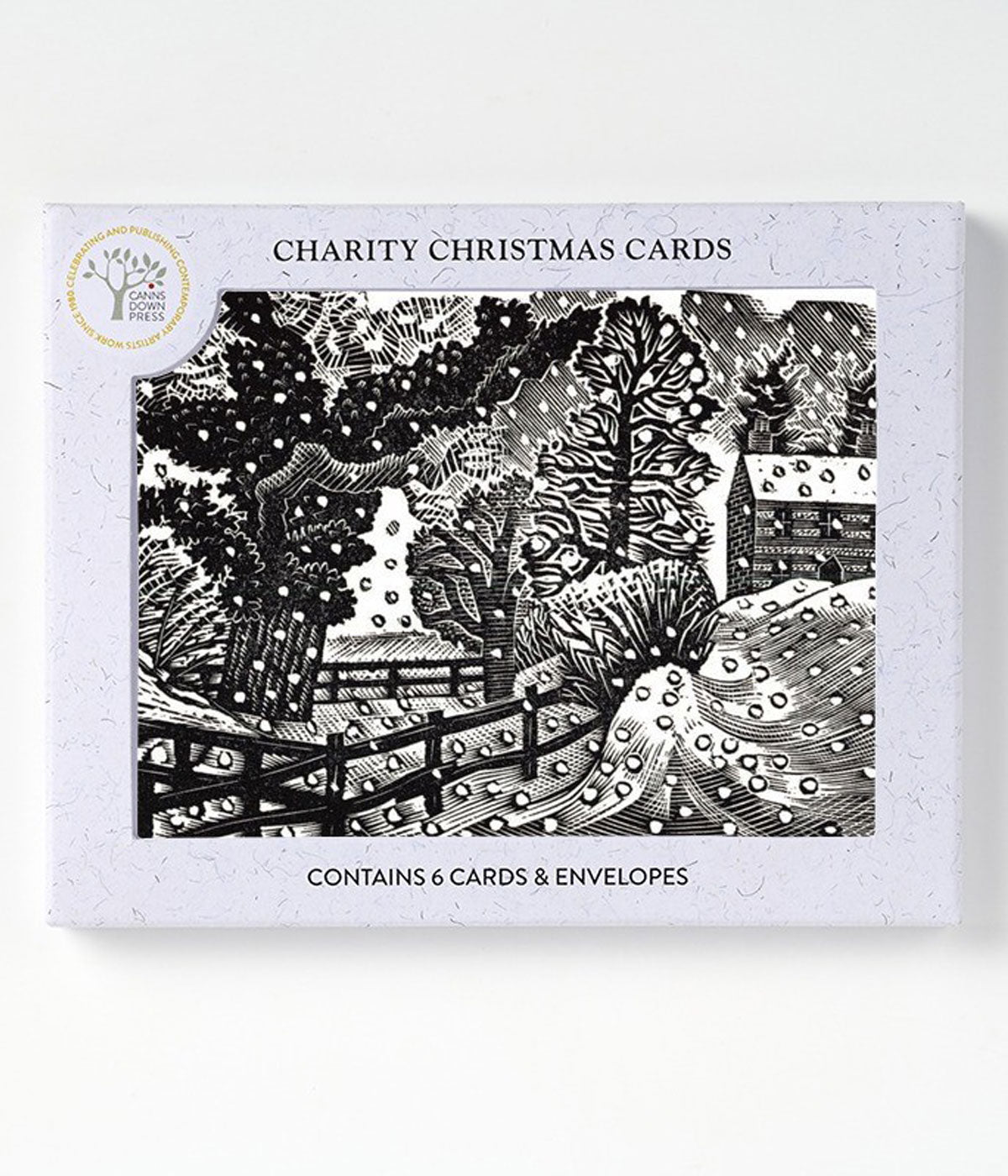 Ravilious Considerable Falls Christmas Card Pack of 6