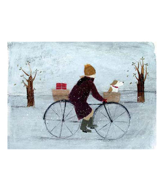 Hannah Cole Special Delivery Christmas Card Pack of 6