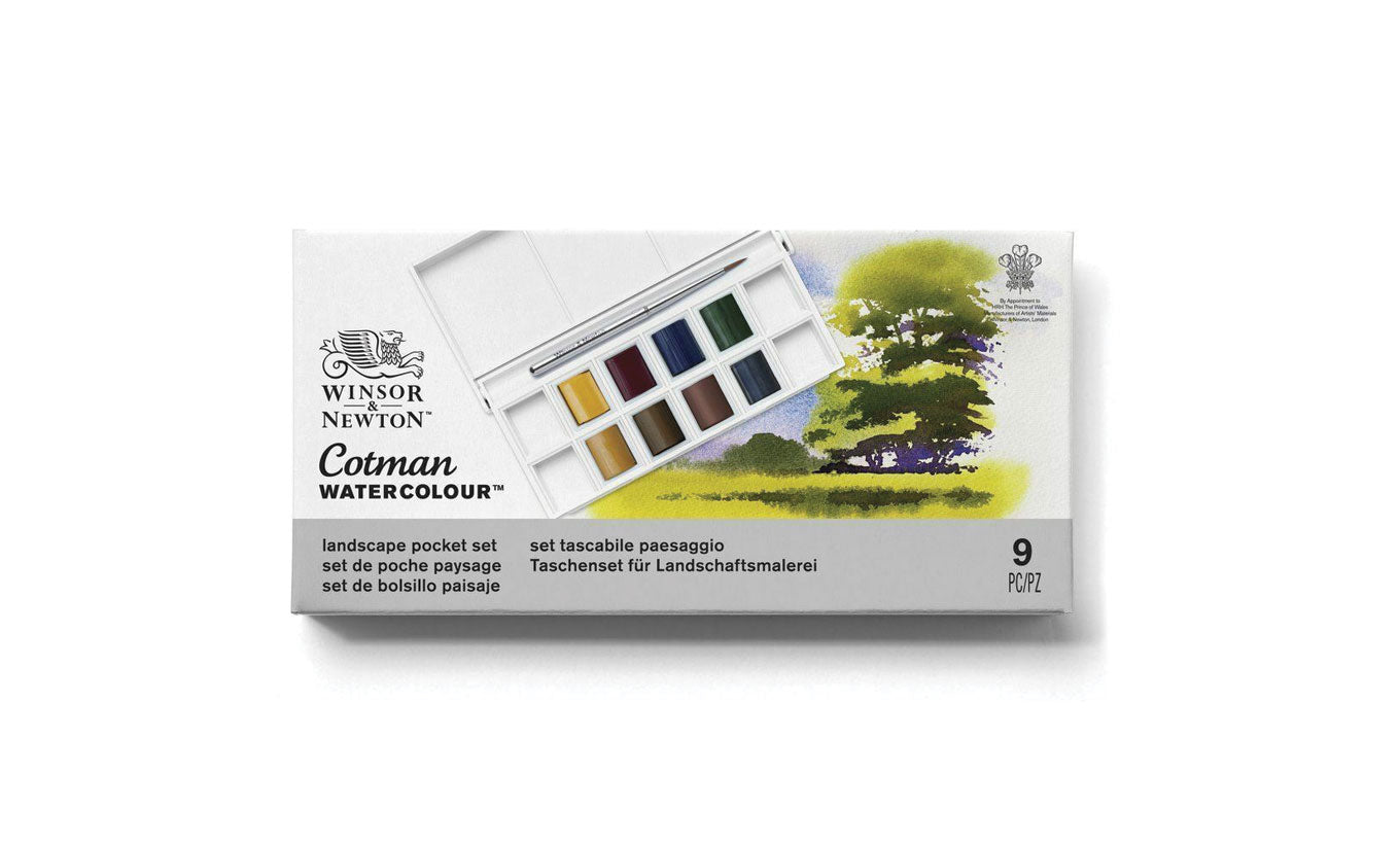 Watercolour Paint Pocket Set