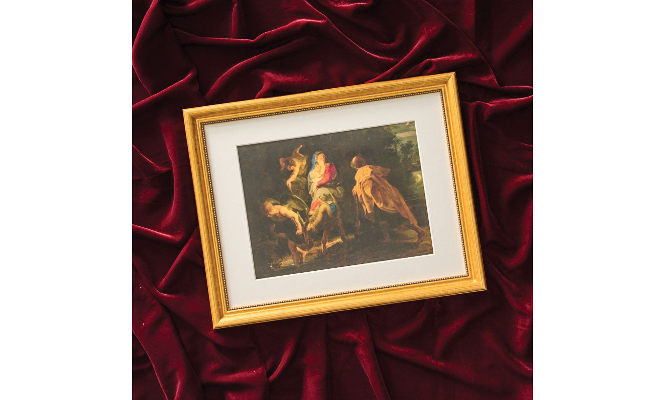 Rubens 'Flight into Egypt' Mounted Print