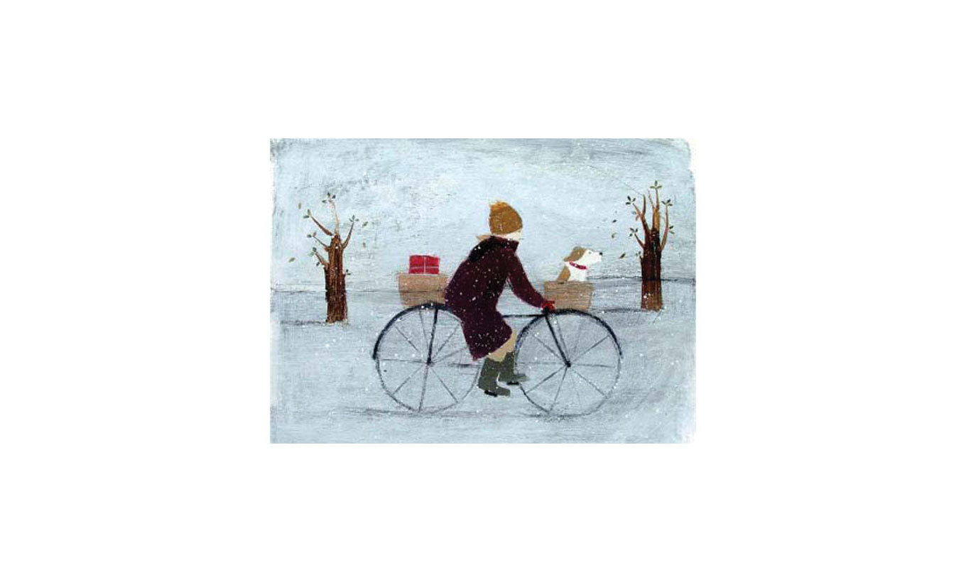 Hannah Cole Special Delivery Christmas Card Pack of 6