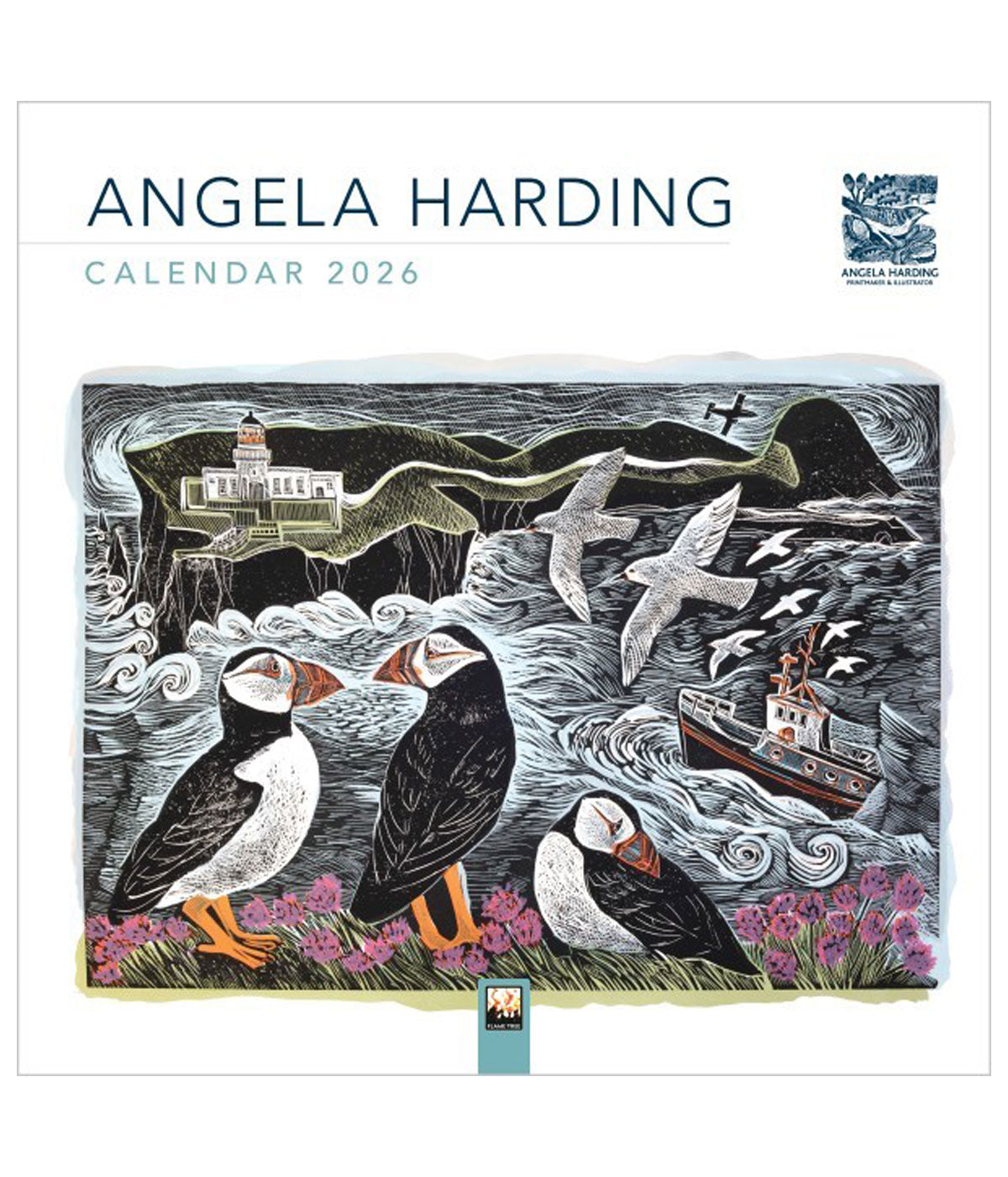 2026 Angela Harding Wall Calendar