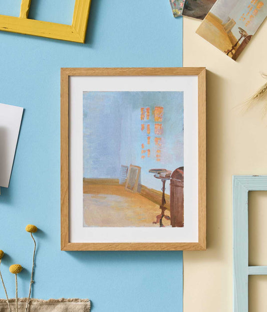 Anna Ancher Print Evening Sun in the Artist’s Studio at Markvej