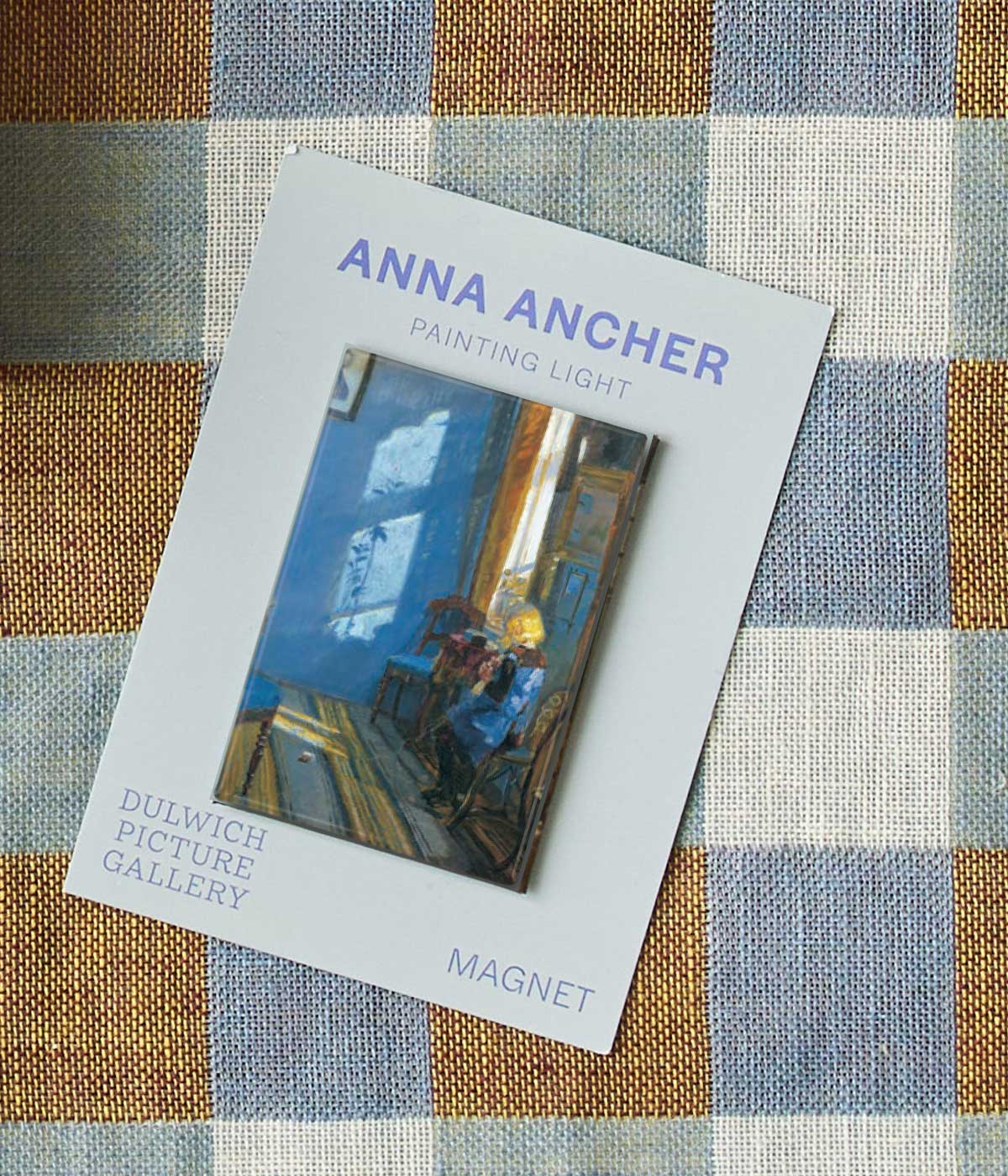 Anna Ancher Magnet Sunlight in the Blue Room