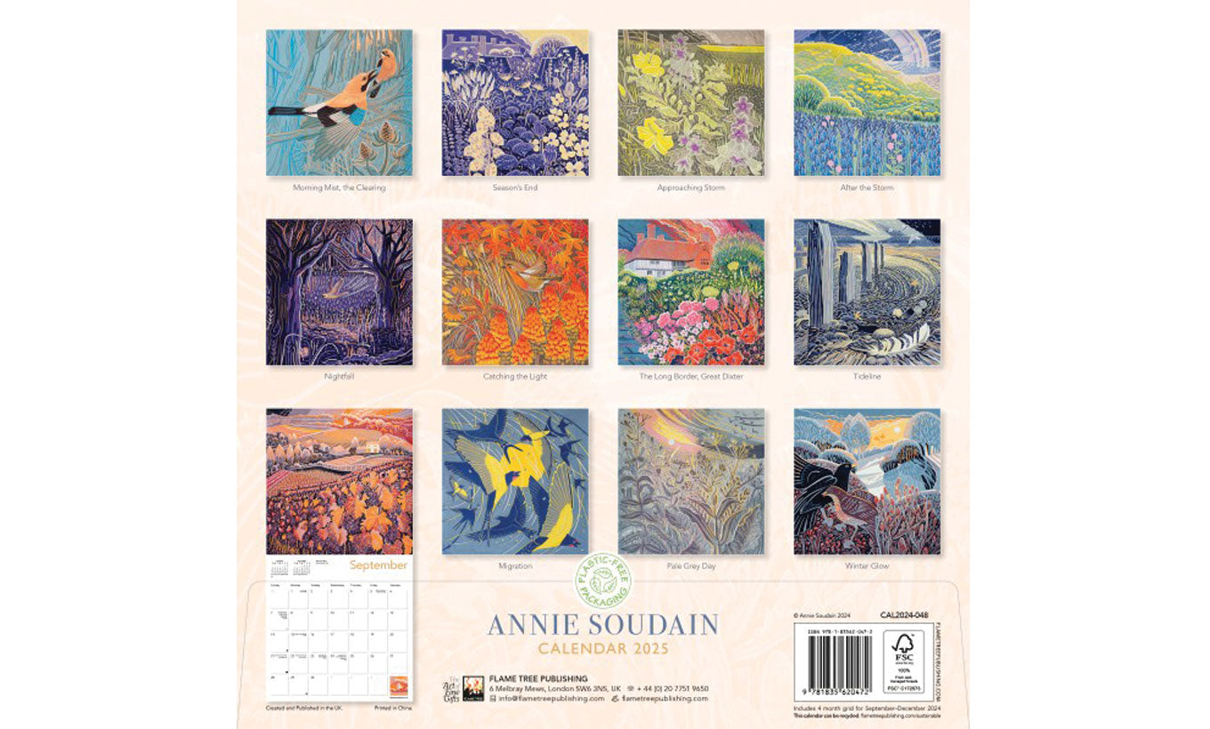 2025 Annie Soudain Wall Calendar