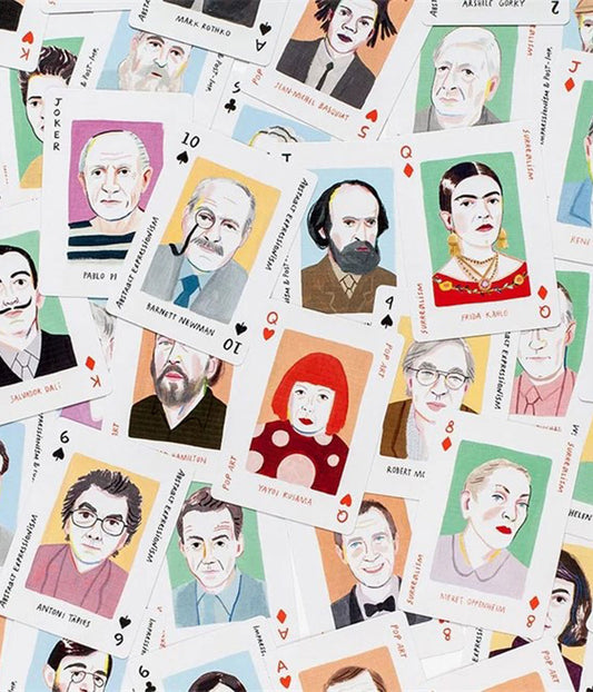 Art Genius Playing Cards