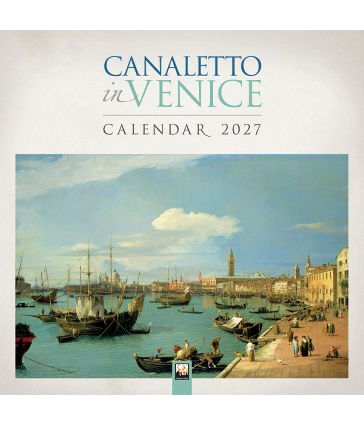 2027 Canaletto in Venice Wall Calendar
