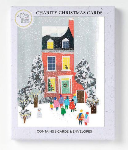 Robin Carol Singers Christmas Card Pack of 6