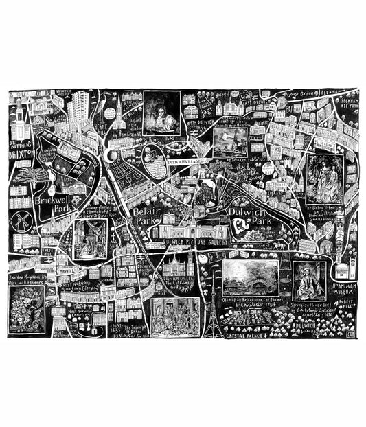 Caroline Harper for DPG Map Print