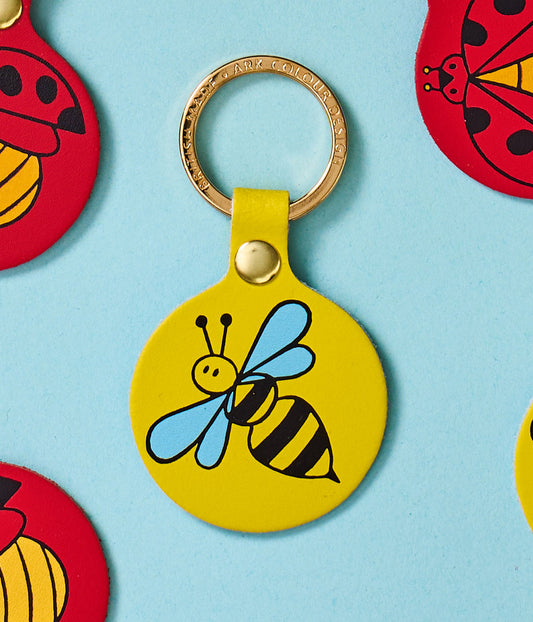 Nina Goodyer x DPG Leather Bee Keyring