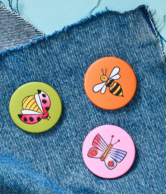 Nina Goodyer x DPG Button Badge