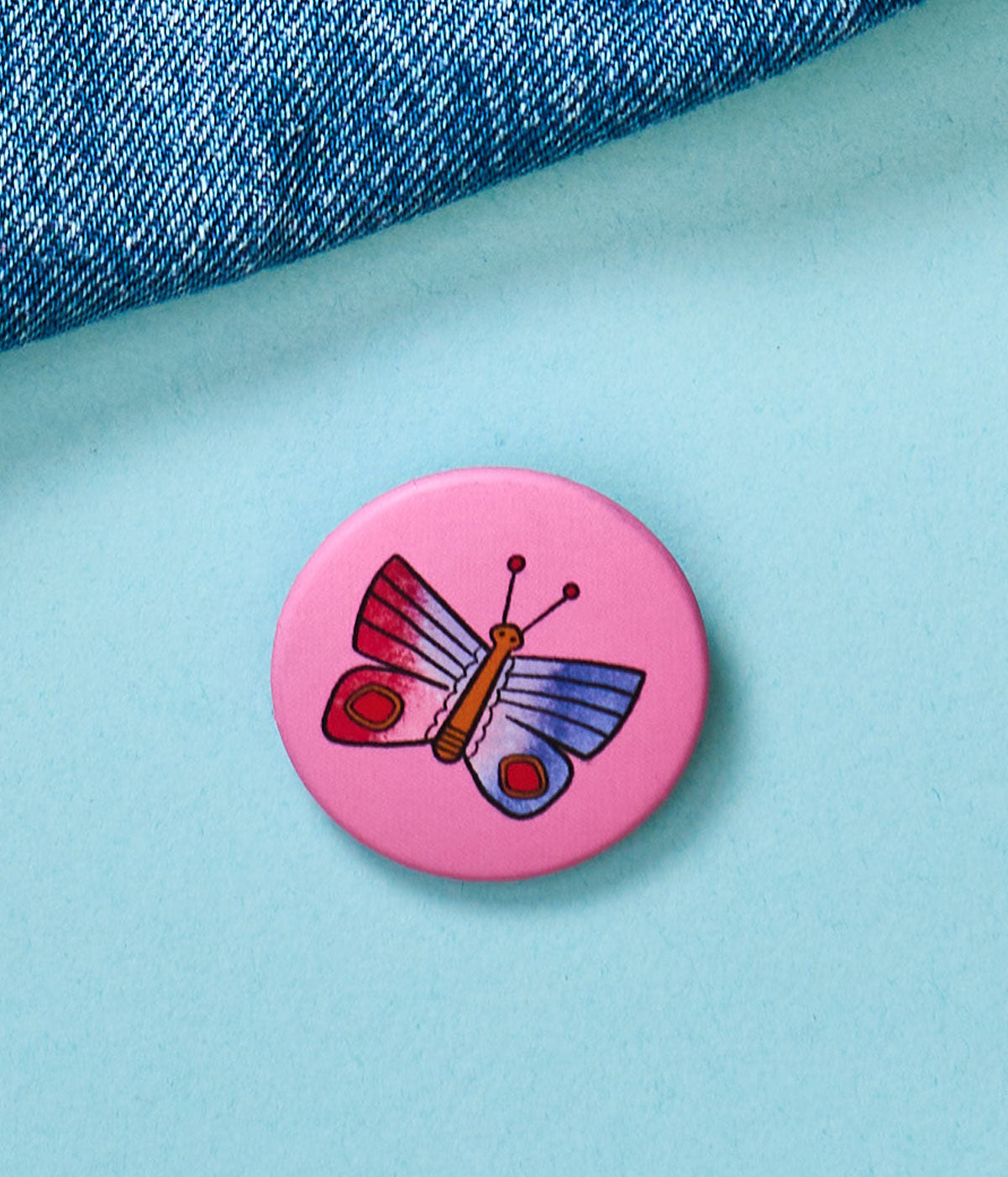 Nina Goodyer x DPG Button Badge