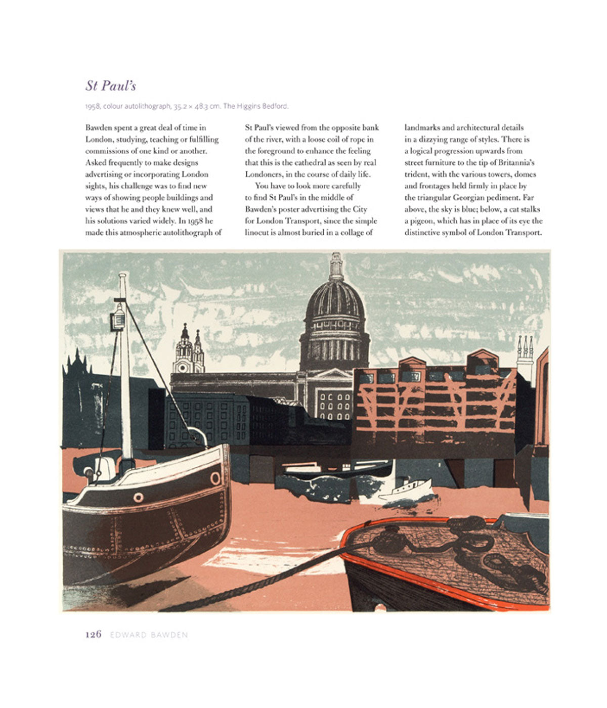 Edward Bawden Exhibition Catalogue
