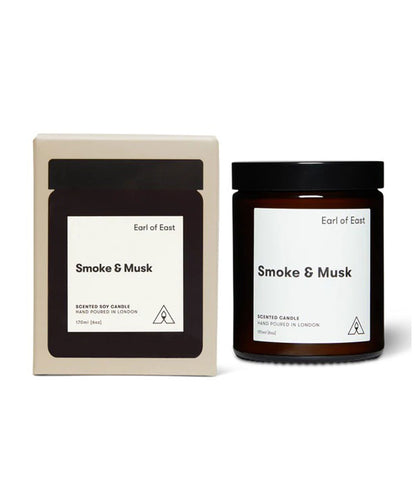 Smoke and Musk Soy Wax Candle 170ml