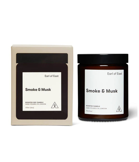 Smoke and Musk Soy Wax Candle 170ml