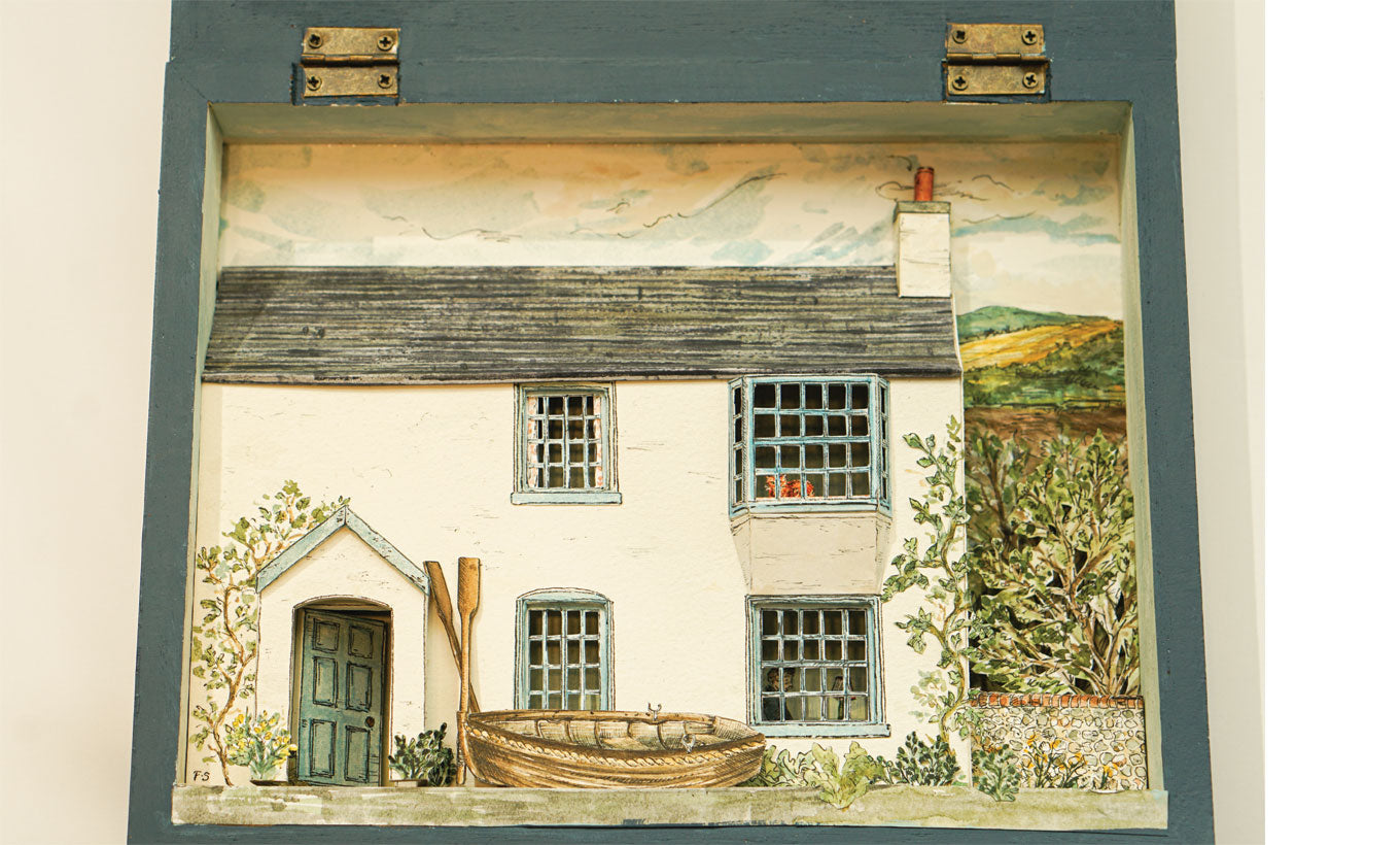 ‘Buckle House’ original artwork by Florence Sweryda