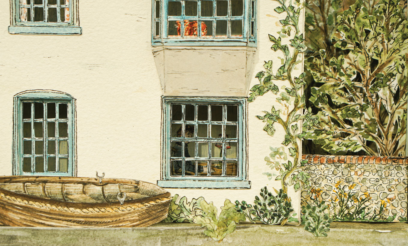 ‘Buckle House’ original artwork by Florence Sweryda
