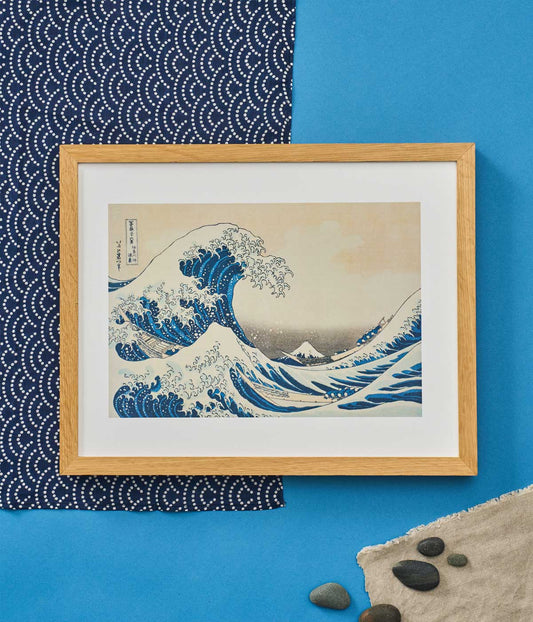 Hokusai Mini Print Under the Wave off Kanagawa