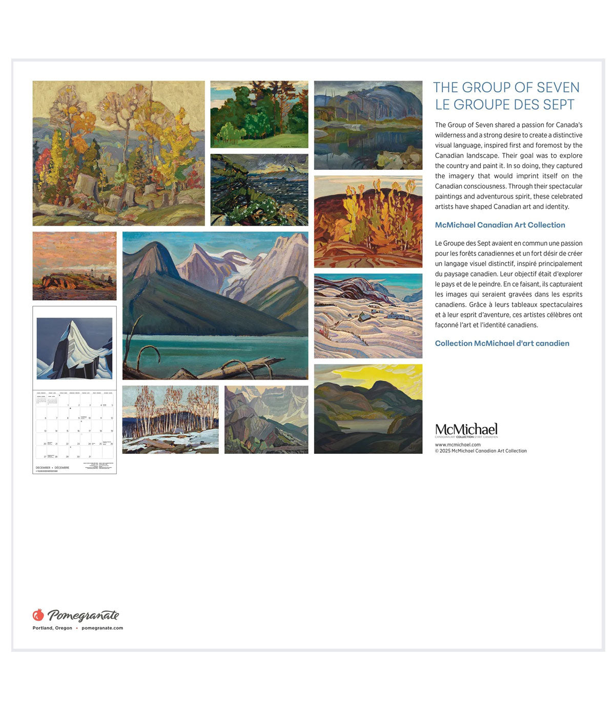 2026 Group of Seven Wall Calendar