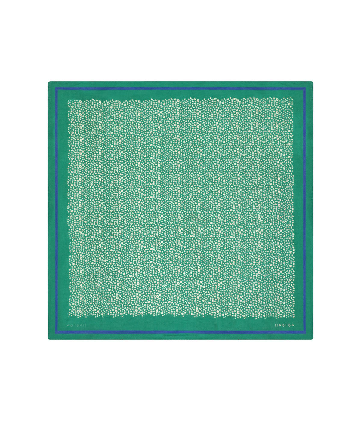 Cotton Bandana Scarf in Ultra Green