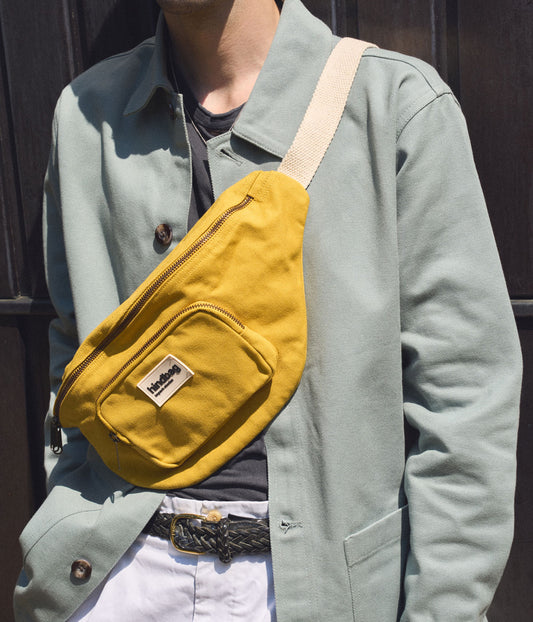 Sofia Saffron Yellow Fanny Pack Bag