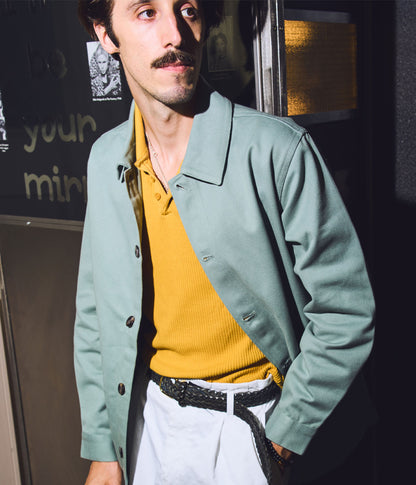 Unisex Sage Organic Cotton Jacket