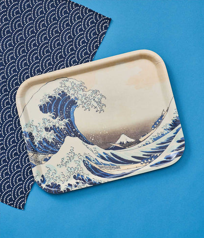 Hokusai Tray Under the Wave off Kanagawa
