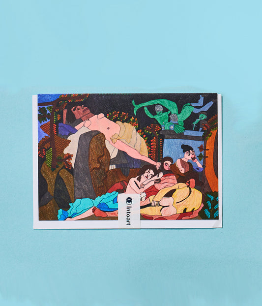 IntoArt x DPG Stanley Galton Greetings Card
